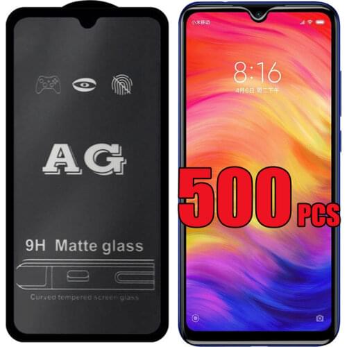 500pcs AG Matte Frosted Tempered Glass Guard Flim Screen Protector For Xiaomi Mi 11 Lite 11X Pro 11i 10i 10 10T F3 GT A4 M4 X3