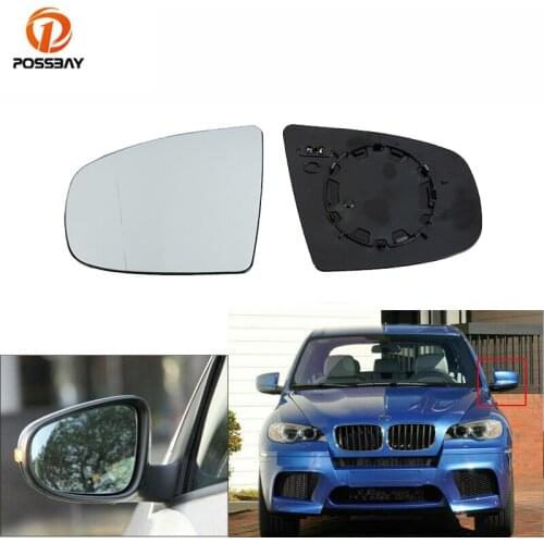 Car Rear View Mirror Glass Heated Door Side Mirror Glass Replacement Parts Car Styling for BMW X5 E70 X6 E71 E72 2008-2013