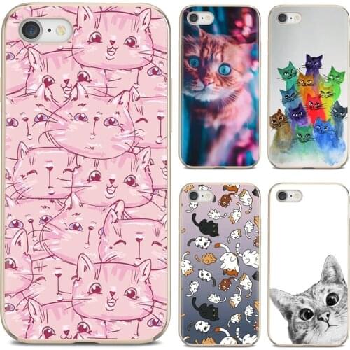 Cat Cute Kitten Catling For Huawei P8 P9 P10 P20 P30 P Smart 2019 Honor Mate 9 10 20 8X 7A 7C Pro Lite Soft Bag Case