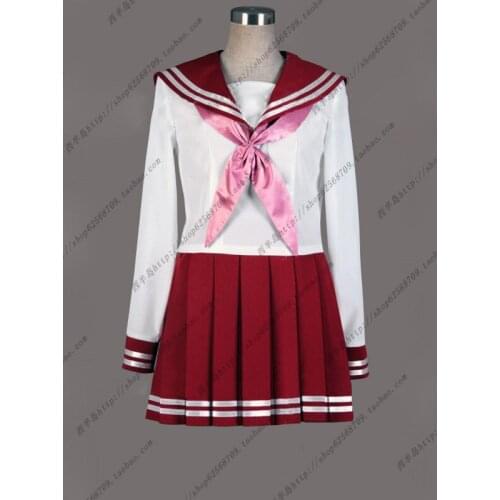 Hiiragi Tsukasa costume cosplay Lucky Star Raki Suta Konata Izumi Kagami Hiiragi Miyuki Takara Cosplay Costume for party daliy