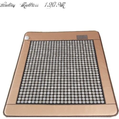 Tourmaline Mattress as seen on tv Infrared Heated Negative Ion Mattress Korea Jade Mattress Heating sleep cushion 1.2X1.9M