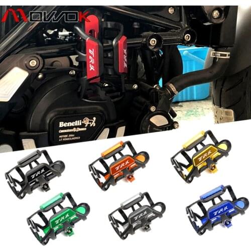 Motorcycle Beverage Water Bottle Drink Cup Holder Cage for Benelli TRK 502 TRK 502X TRK 251 Trk502 2017 2018 2019 2020 2021