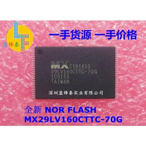 New In stock 100% Original FLASH MX29LV160CTTC-70G