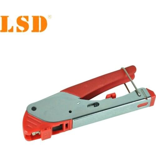 LS-H518E Crimping Tool for crimping RG-59,RG-6 Network Tools