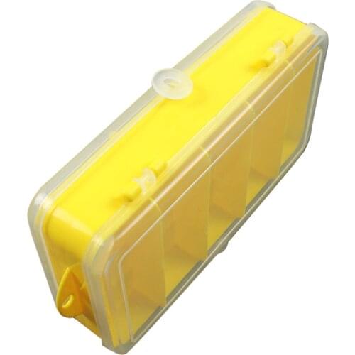 Portable Fishing Lure Box Double Side Artificial Bait Hook Case Organizer Lure Fishing Tackle Equipment Accessories