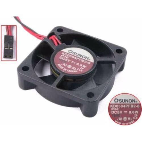 SUNON DC 5V 0.6W 40x40x10mm 2-Wire Server Cooling Fan