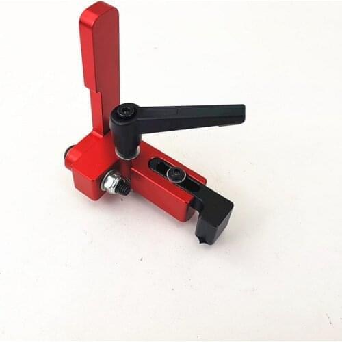 Miter Track Stop Track Limits Type 75 Backing Stopper T Slot Fixing Strip Track Stop Carpenter Woodwork Tools DIY Manual Tools