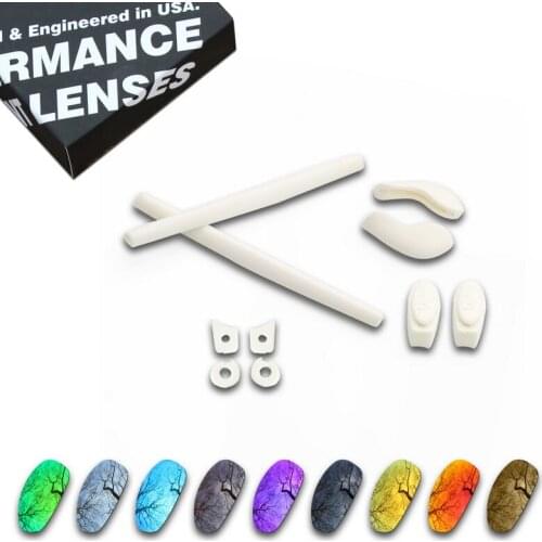 ToughAsNails Polarized Replacement Lenses & White Ear Socks for Oakley Juliet Sunglasses - Multiple Options