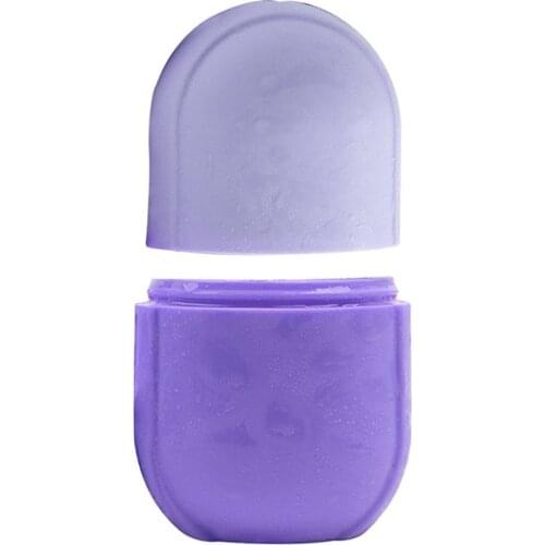 1Pair Ice Massage Cups Cold Massage Roller Tool Freezable Face Massager For Muscle Massage Silicone Ice Tray