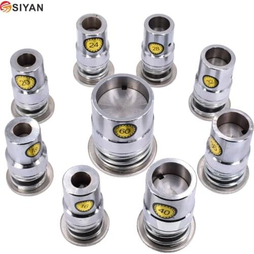 1pcs 16L-80L Fabric Covered Button Grommet Press Machine Dies Mold Handmade Fabric Button Tool Die wholesale Free Shipping