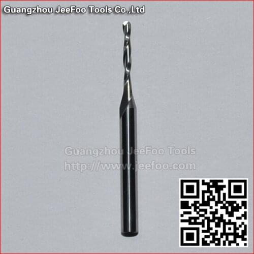 3.175*1.5*10 Carbide Two Flutes Ball Nosed End Mills, CNC Cutting Tools, CNC Router Tools