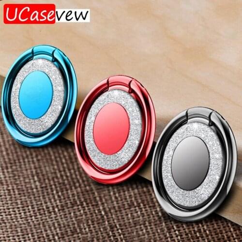 360 Mobile Popular Finger Ring Holder For iPhone X Samsung S9 Mobile Phone Stand Accessories Dock Metal Bracket Ring Holders