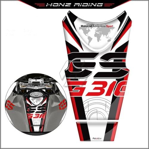 For BMW G310GS 2018-2019 3D Resin Motorcycle Gas Tank Pad Protector
