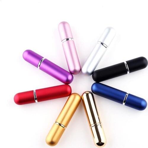 5ML Mini Portable Travel Filling Perfume Sprayer Bottle Spray Pump Empty Perfume Bottle Makeup Container LX6665