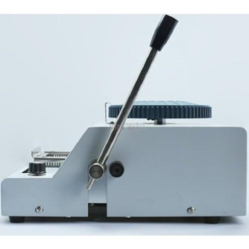 52 Characters Manual GI Military Steel Metal PET Dog Tags Embosser ID Card Embossing Stamping Machine,Steel Embossed Machine