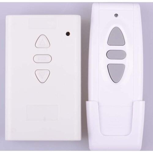 DC 12V 24V 36V Motor Remote Switch Controller Motor Forwards Reverse Up Down Wall Transmitter Manual Button Limit Switch