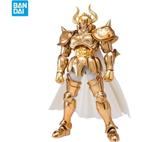 Original Bandai Saint Seiya Cloth Myth EX Taurus Aldebaran OCE Metal Armor Action PVC Action Figure Model Toys