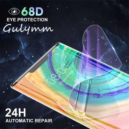 Screen Protector Hydrogel Film For Huawei Nova 5i 5T 6 7 7SE 7Pro Full Protective Film For Honor 30 9X 10 20 20S 30 8X Pro Lite