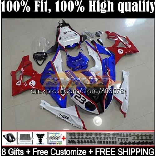 Injection For BMW S1000RR 2009 2010 2011 2012 2013 2014 44CL.13 S 1000 RR 1000RR S1000 RR 09 10 11 12 13 14 Fairing Red blue