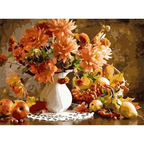 Carnival Love Diy Painting By Numbers Kits Figure Painting Acrylic Coloring By Numbers For Home Decor 40x50cm No Frame