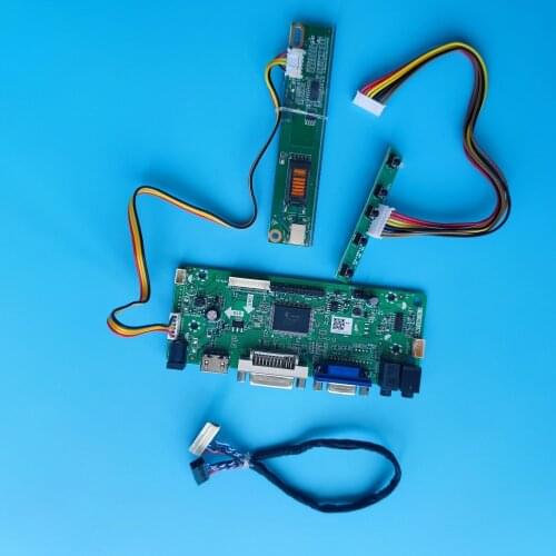 M.NT68676 Controller board card driver Kit HDMI DVI VGA LCD DIY 20pin For LTN121XA-L01 1024X768 Panel Screen monitor