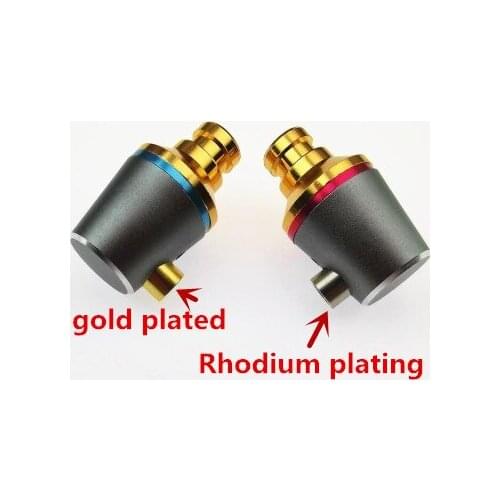 10mm earphone shell mmcx female seat metal shell 1pair(L+R)