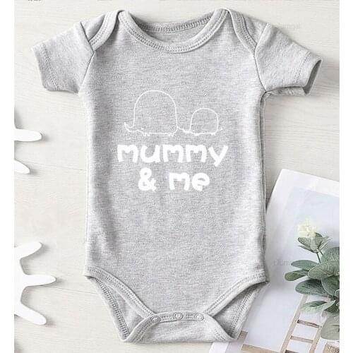 Toddler Boy Clothing Baby Romper Kids Outfits Newborn Girl Winter Clothes Printing Mummy and Me Jumpsuit Babies Autumn