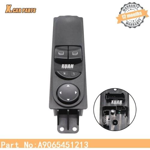 A9065451213 Power Window Switch For Mercedes benz Sprinter W906 Volkswagen Crafter Master 9065451213 WS532