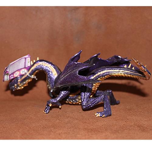 Pvc figure Myths and Legends Animal Model Toys Scene Decorations Plastic Flying Dragon Lizard Dragon Fire Dragon