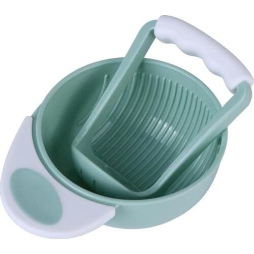 Baby Kids Grinding Set Manual Food Grinder Bowl Rod Infant Food Fruit Cook Feeding Mills Tools for grind food at 360 degrees