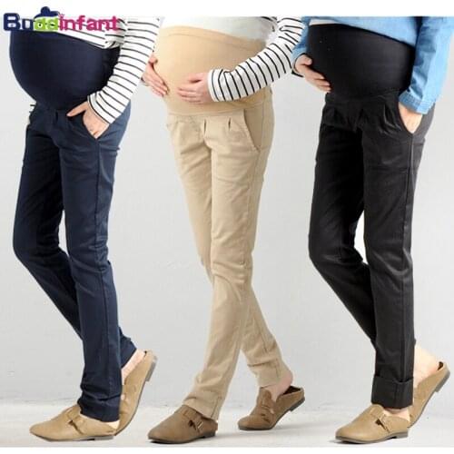 Pregnancy & maternity pants for work pregnant women trousers extender maternity work pants maternity office wear bottoms fashion