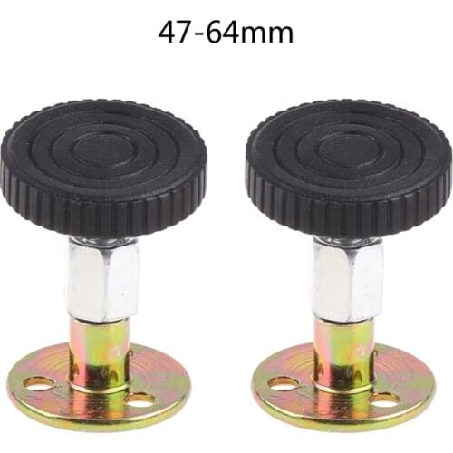 2Pcs Bed Stabilizer Furniture Fixed Bracket Adjustable Wall Stabilizer Self-adhesive Door Stopper Anti-shake Hardware