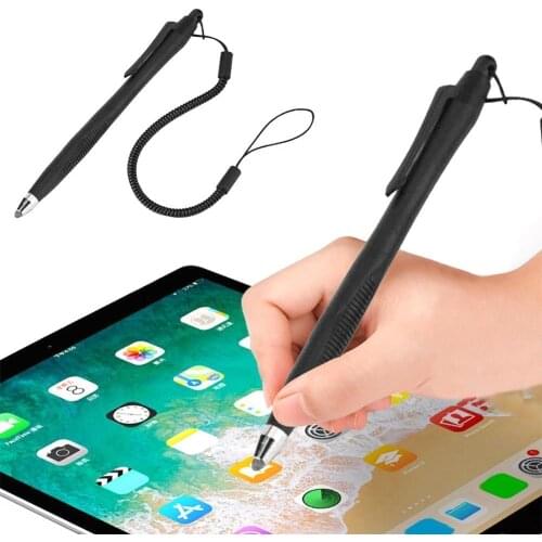 Anti-lost Lanyard Touch Screen Stylus Pen for iPad 2018 Huawei Mate Samsung