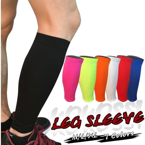 1PCS Men Women Cycling Leg Warmers Base Layer Compression Sports Leg Sleeve Running Football Basketball Calf Support Shin Guard
