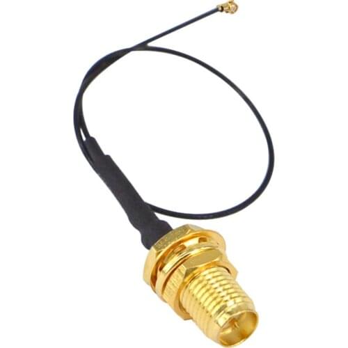 100 pieces/kit) IPX IPEX MHF4 to RP SMA female (male pin) RF pigtail jumper cable for PCI WIFI Card wireless router M.2 card