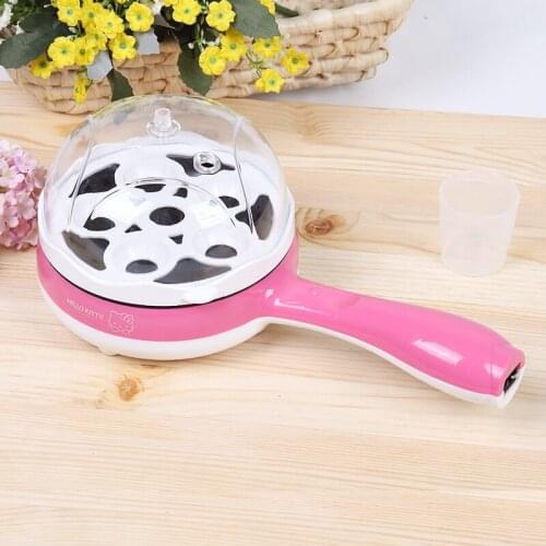 4-6pcs Cute Pink Cartoon Quick Fried Egg Boiler Rapid Egg Cooker Mini Breakfast Egg Boiling Machine Lovely Kitchen Appliance