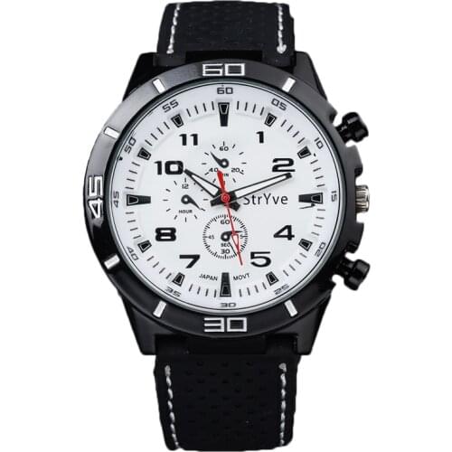 STRYVE brand Women men watch fashion watches relogio masculino military high quality quartz wrist watches clock male sports