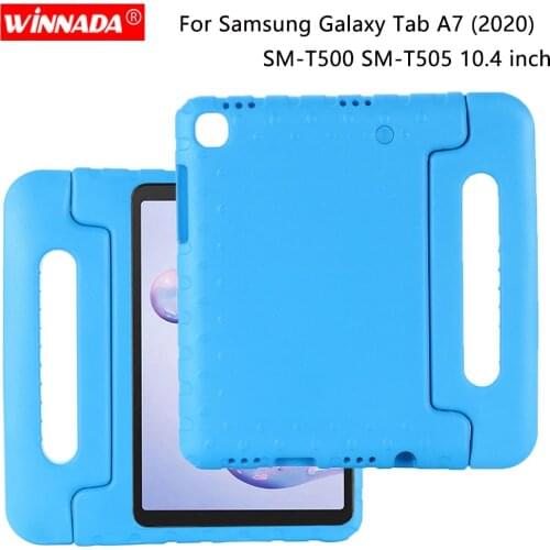 Case for Samsung SM-T500 SM-T505 EVA kids cover for Samsung Galaxy Tab A7 10.4 2020 hand-held nontoxic Shock Proof stand coque