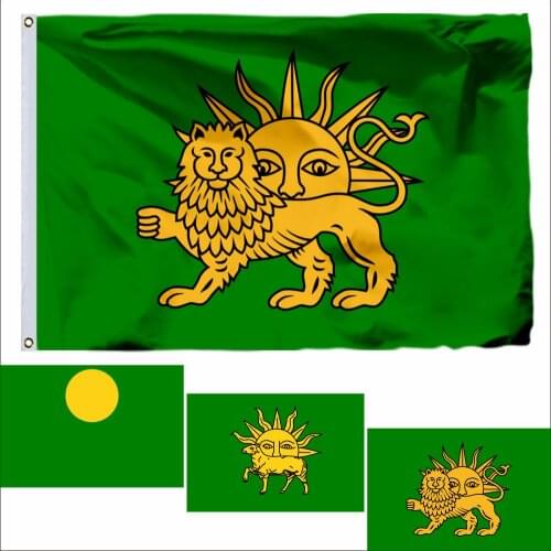 The Safavid Dynasty 1501–1736 Flag 3x5ft Iran Banner During Fath Historical 90X150cm