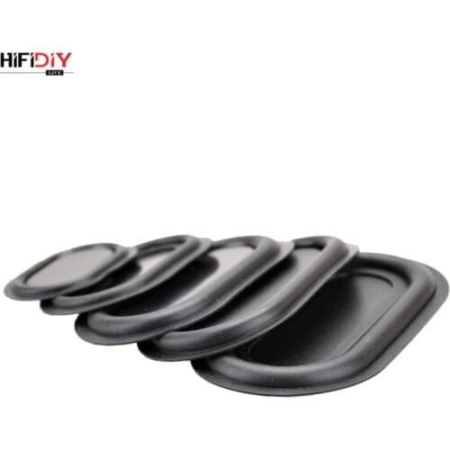 HIFIDIY LIVE Bass Speaker Plate Passive Radiator Auxiliary Bass Rubber Vibration Plate Oval 2040~5090 (20~47)mm x (40~88)mm