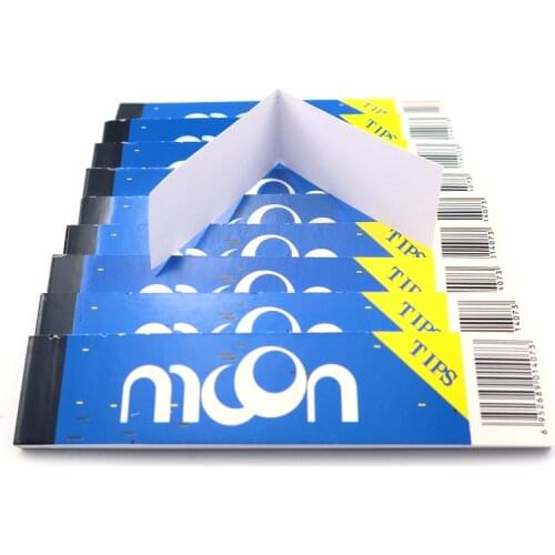 MOON Rolling Filter Tips Natural Unbleached Rolling Smoking Filter Tips