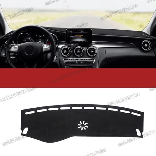 Lsrtw2017 Carbon Fiber Car Electronic Handbrake Button Frame Trim for Mercedes Benz E Class E260 E300 2017 2018 2019 2020 W213