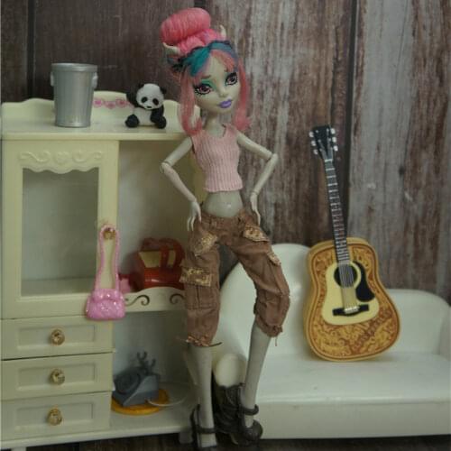 Aitoyya 1/6 Doll Clothes Casual Wear Suit Daily Doll Clothes Suitable for 30 Cm Monster Height/Blythe Personality Doll Clothes