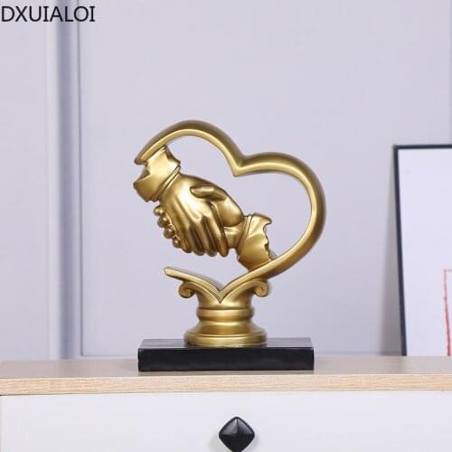 DXUIALOI simple creative art decoration office business decoration resin crafts decoration home decoration