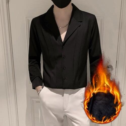 Мужские теплые рубашки SHANBAO China At AliExpress