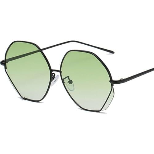 Fashion 2021 Irregular Sunglasses Women Men Personality Gradient Color Lens Sun Glasses Female Male Hip Hop Trend Eyewear Shades