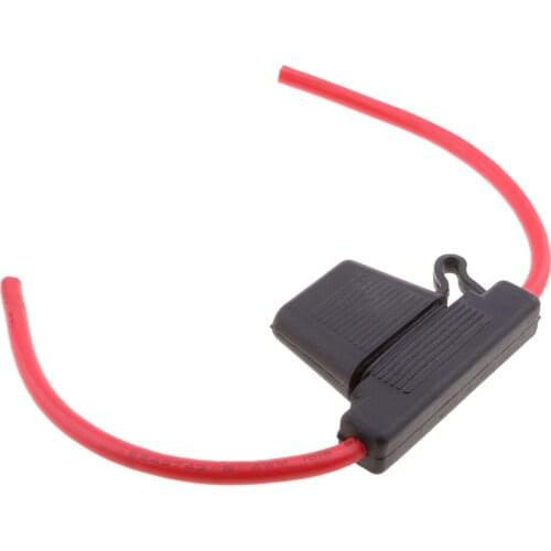 1 Set Waterproof Car Boat 18 Gauge In-Line Fuse And 60A MAXI Blade Fuse