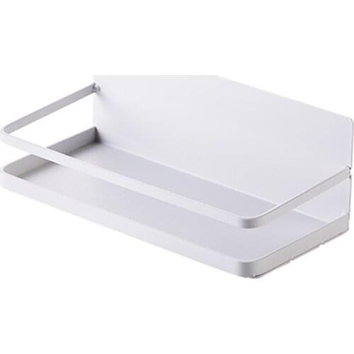 1Pc Cosmetic Storage Rack With Hook Towel Shelf Makeup Organizer Kitchen Seasoning Spice Storage Holder Bathroom Accessories