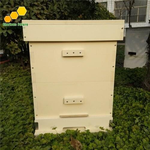 2Pcs Bee Hive Two Levels New Material Beekeeping Equipment Plastic Langstroth Beehive BH-9