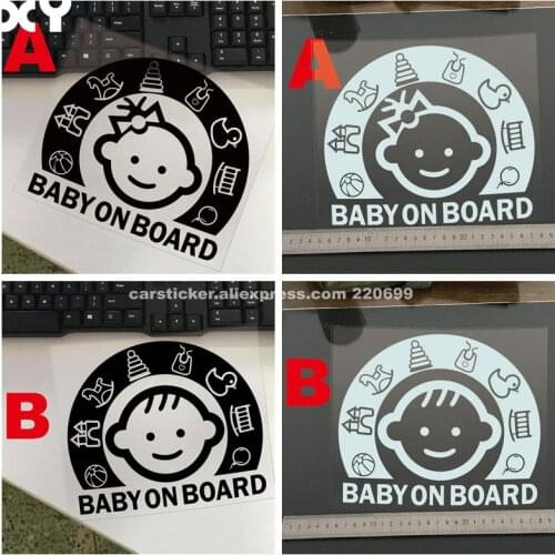 Car Stickers High Quality Stickers For Car Accessories Car Styling Motorcycle Stickers Decals Baby on Board Waterproof